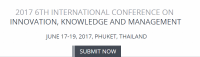 2017 6th International Conference on Innovation, Knowledge, and Management (ICIKM 2017)